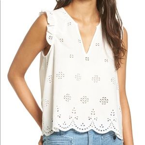 Madewell Eyelet Top